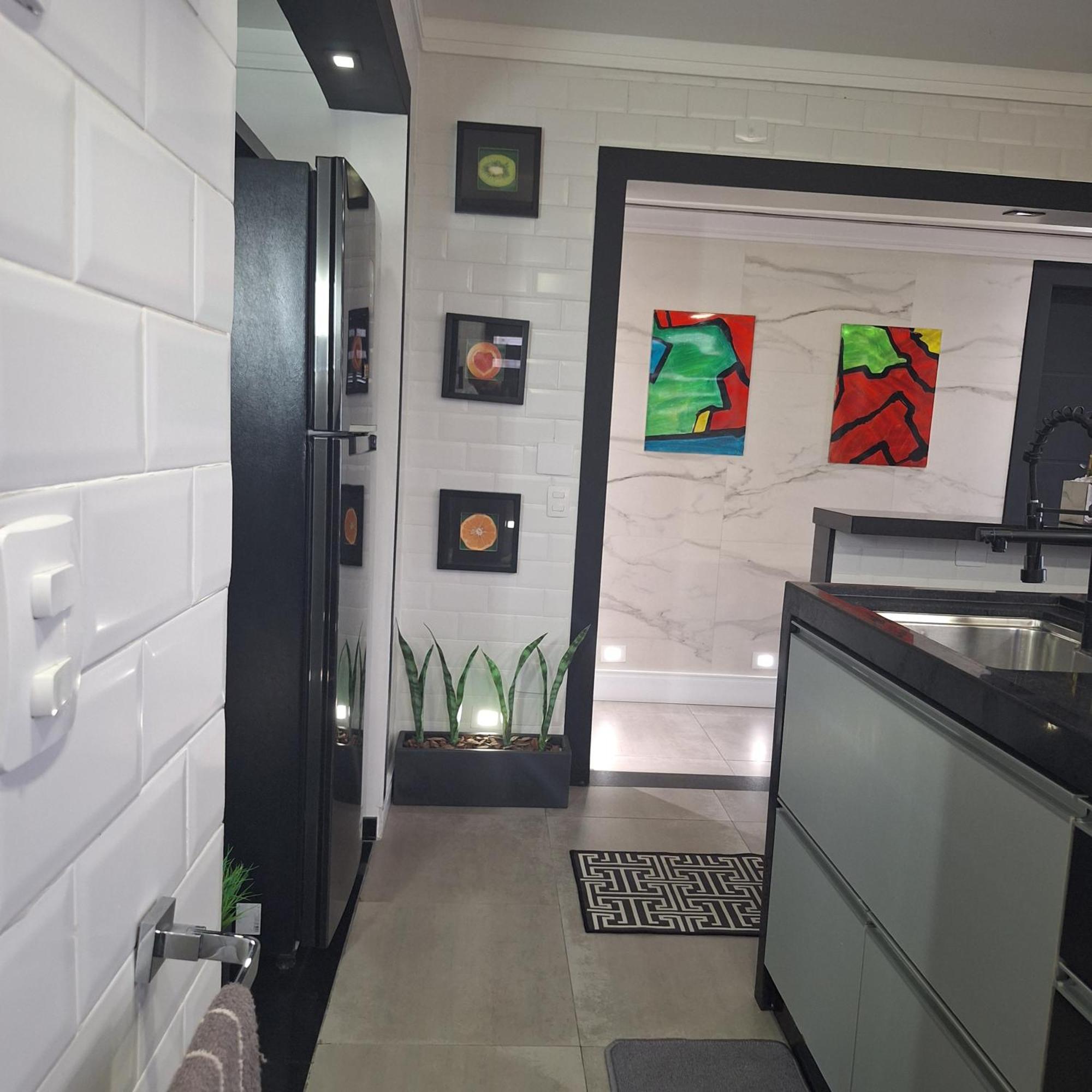 Apartamento Frente Mar Moderno 130M2 Santos  Bagian luar foto