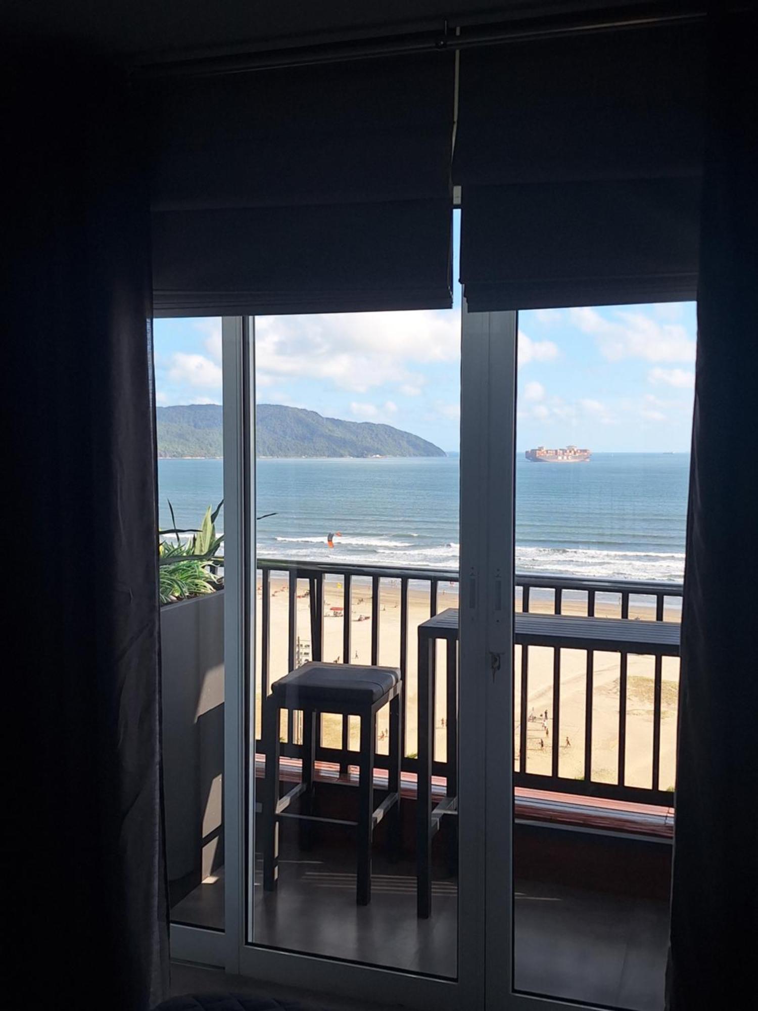 Apartamento Frente Mar Moderno 130M2 Santos  Bagian luar foto